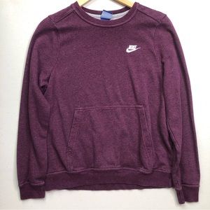 Nike Women’s M Purple Crewneck with Pocket